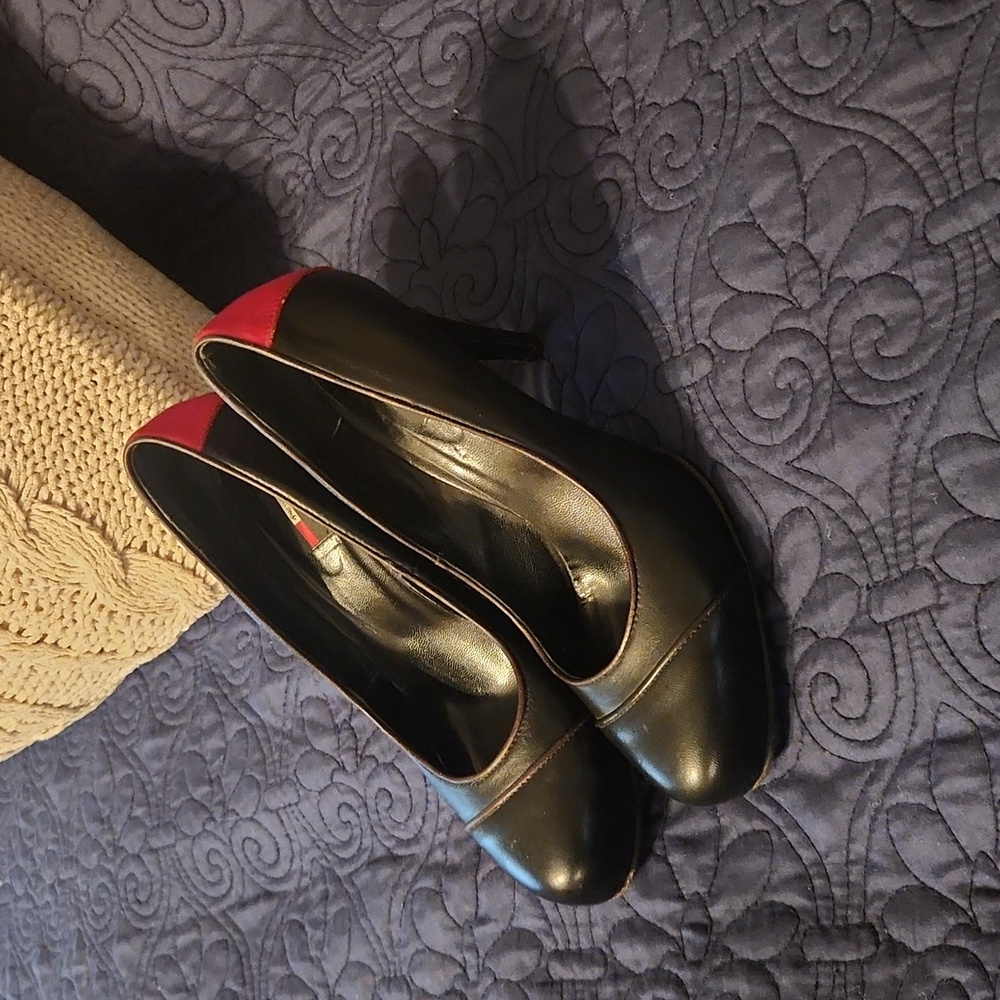 Black heels